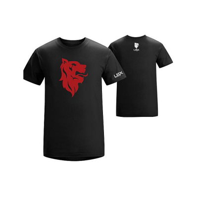 LBX Tactical | Black Lion Logo Tee 
